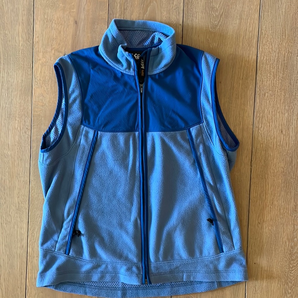 REI Blue Vest-size M